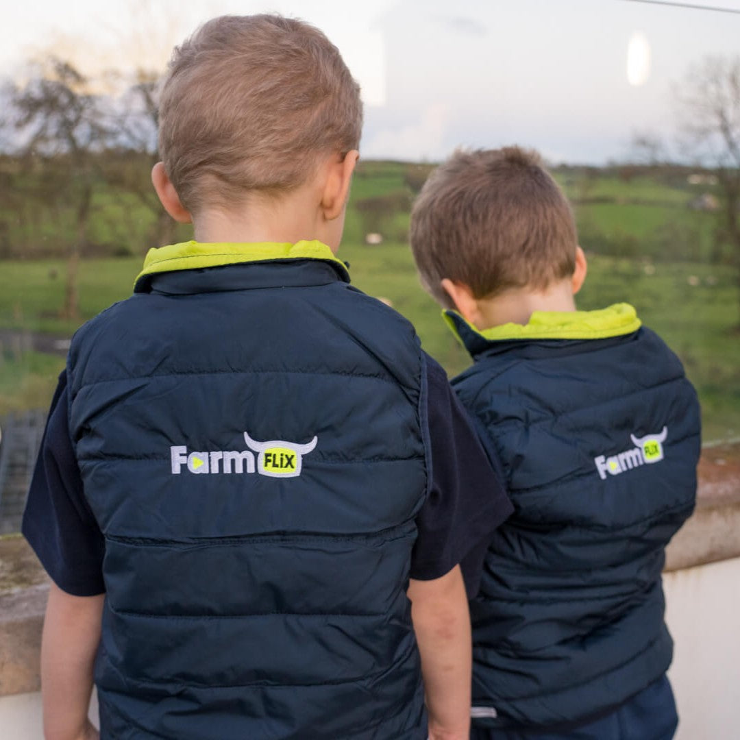 FarmFLiX Navy Gilet (KIDS)