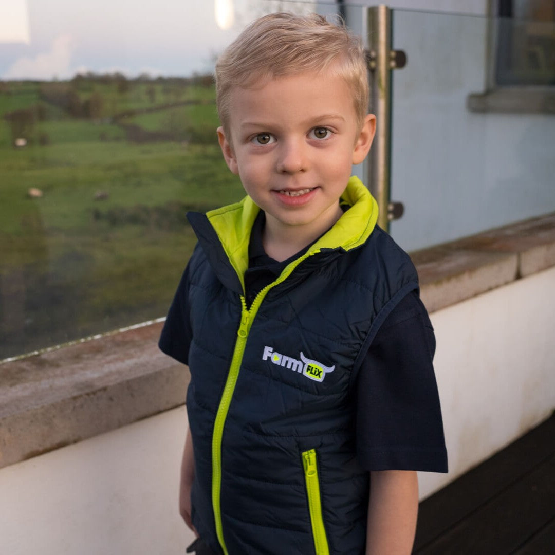 FarmFLiX Navy Gilet (KIDS)