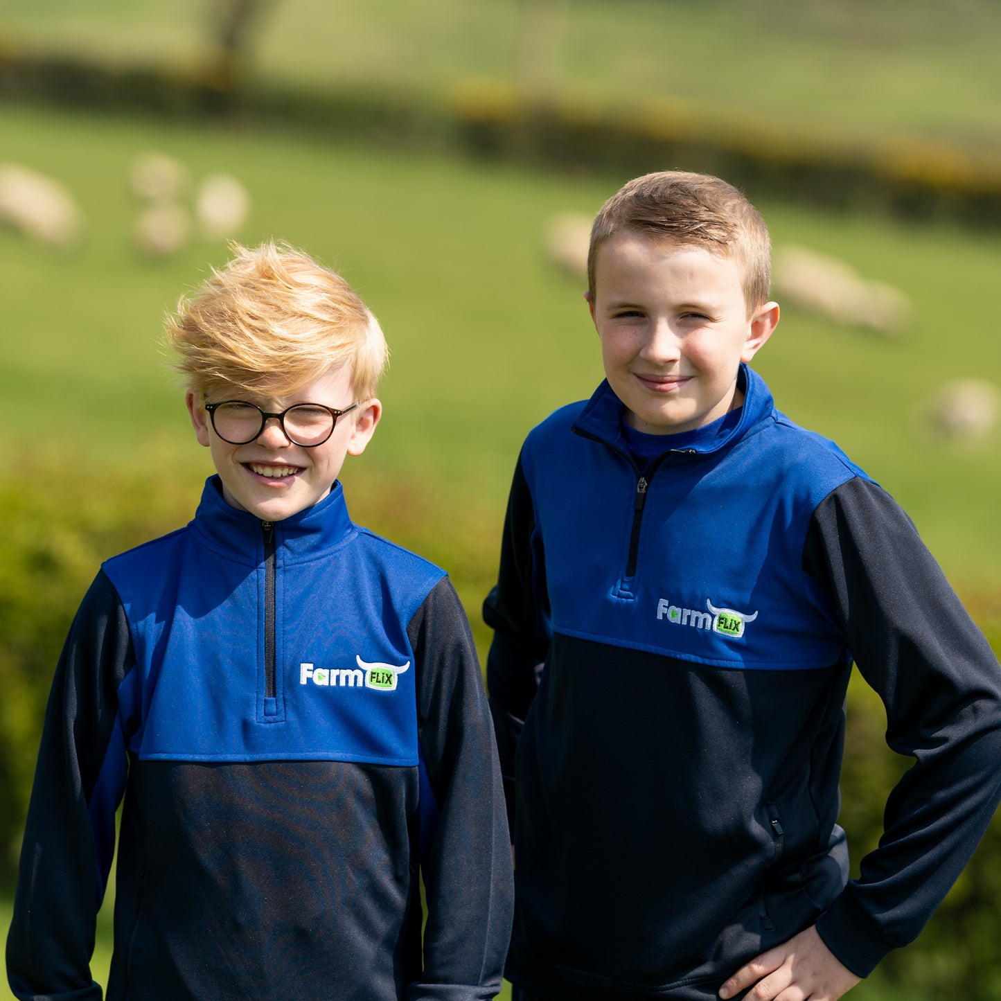 FarmFLiX 1/4 Zip Top (KIDS)