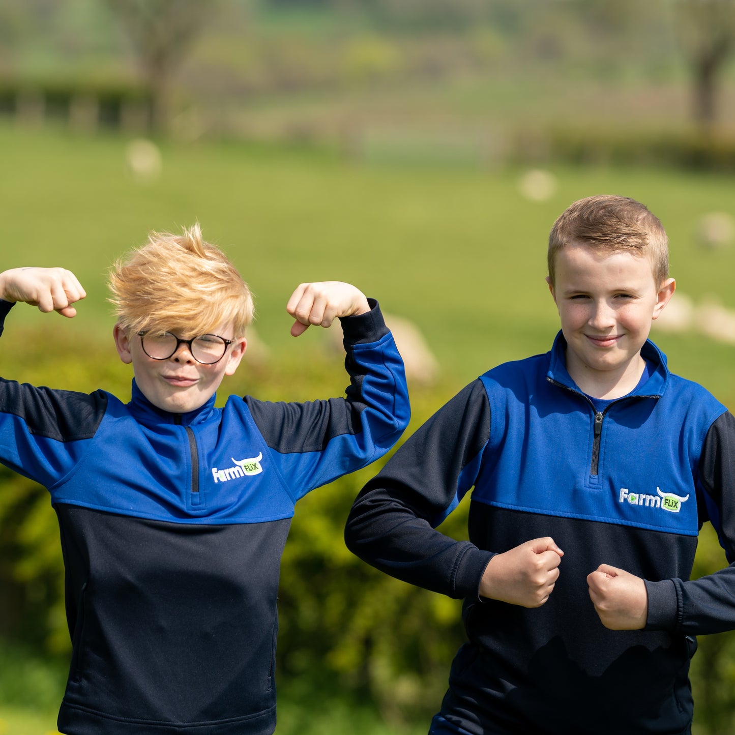 FarmFLiX 1/4 Zip Top (KIDS)