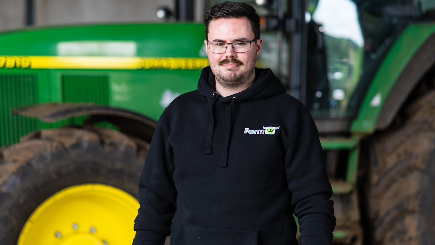 FarmFLiX BLACK Hoodie