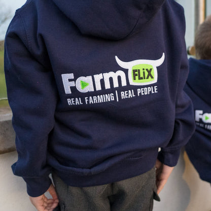 FarmFLiX Navy Hoody (KIDS)