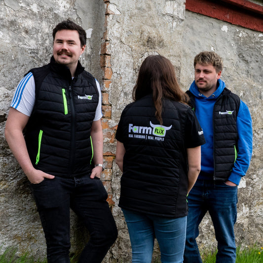 FarmFLiX Black Gilet