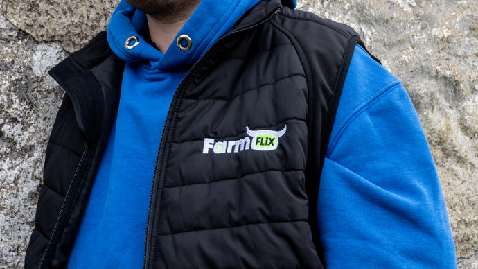 FarmFLiX Black Gilet